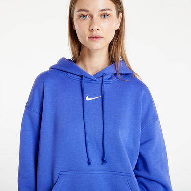 Суитчър Nike Phoenix Fleece Oversized Pullover Hoodie Синьо | DQ5860-430, 2