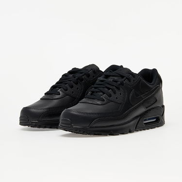 Кецове и обувки Nike Air Max 90 Leather Черно | CZ5594-001, 4