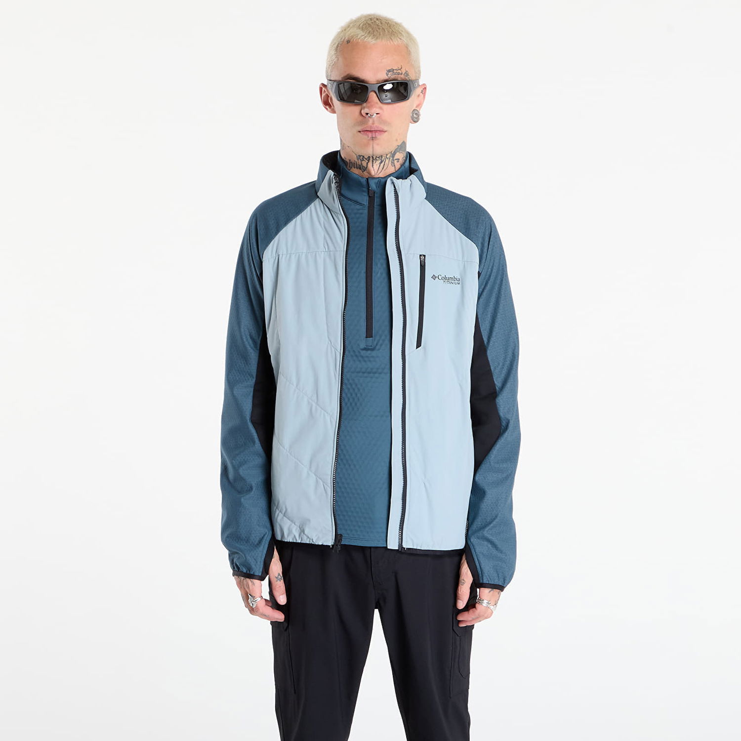 Яке Columbia Columbia Arctic Crest™ Hybrid Full Zip Jacket Синьо | 2136971461, 0