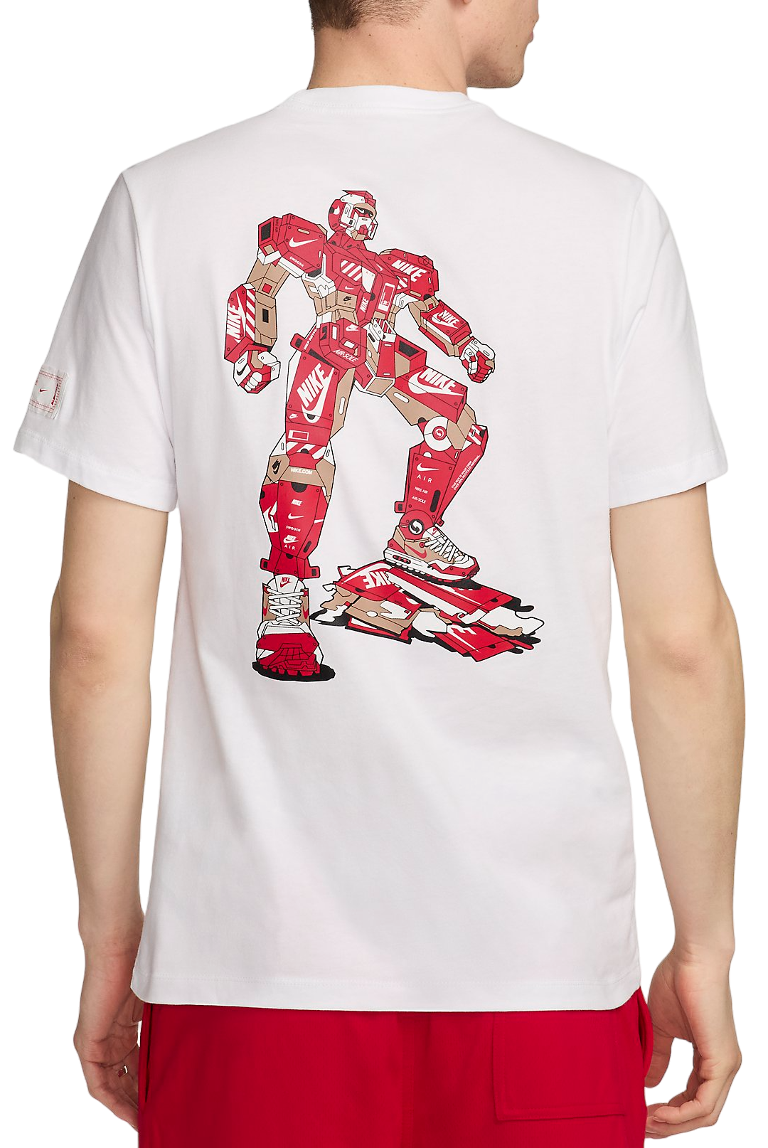 Тениска Nike Sportswear Tee Mech Air Figure Бяло | hj5472-100, 1