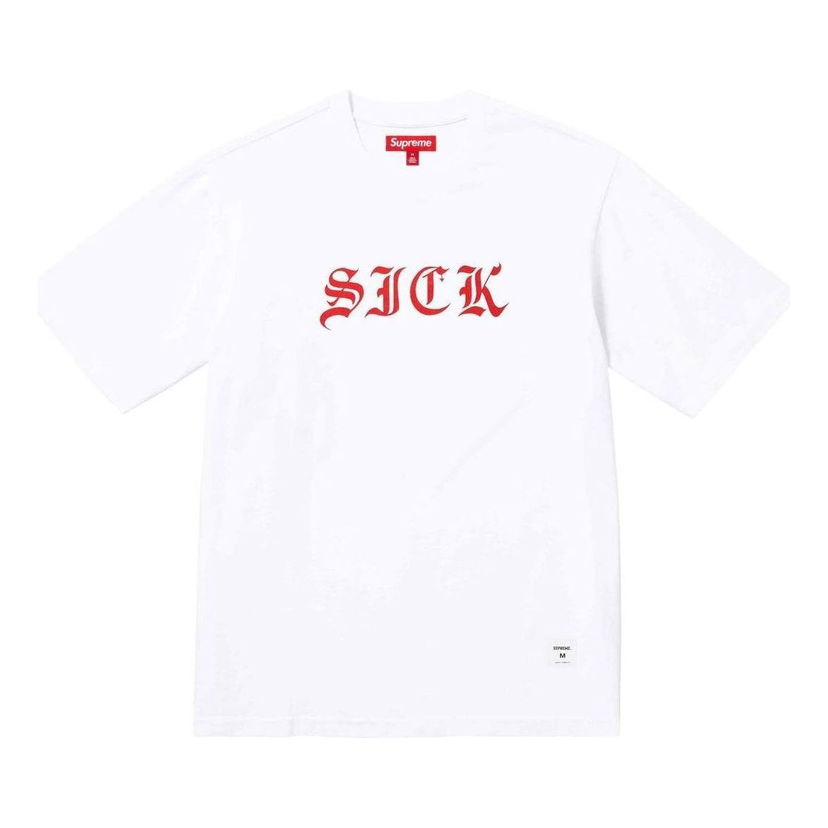 Тениска Supreme Short Sleeve Graphic Print T-Shirt Бяло | SUP-SS24-045