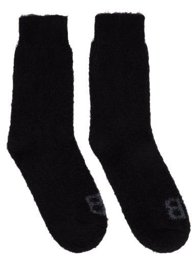 Чорапи Balenciaga BB Homewear Socks Черно | 674278 3B2B0