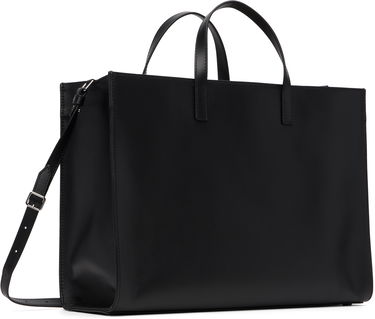Голяма пазарска чанта Courrèges Courrèges Heritage AC Leather Tote Черно | 125GSA165CR0065, 2