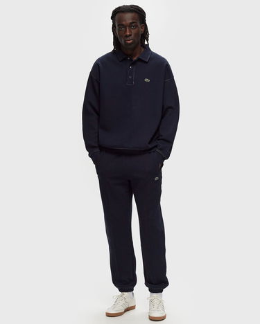 Спортни панталони Lacoste Piqué SweatPants Тъмно синьо | XH2840-166, 1