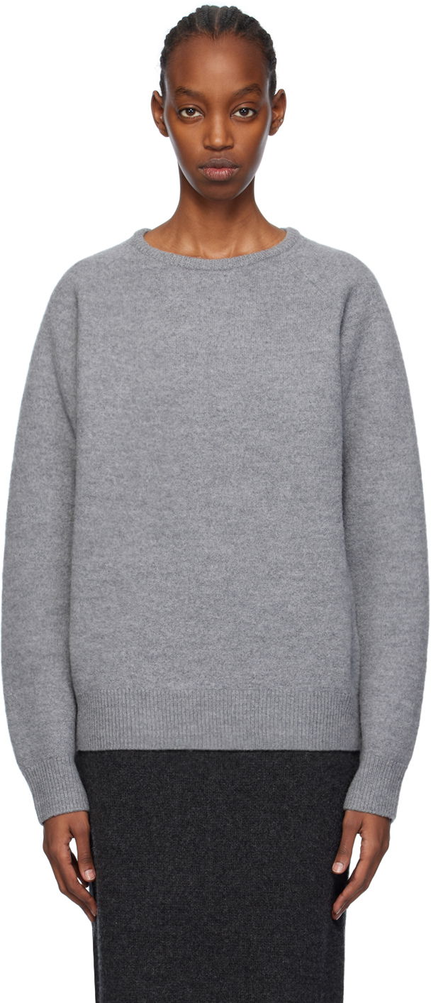 Crewneck Relaxed-Fit Sweater