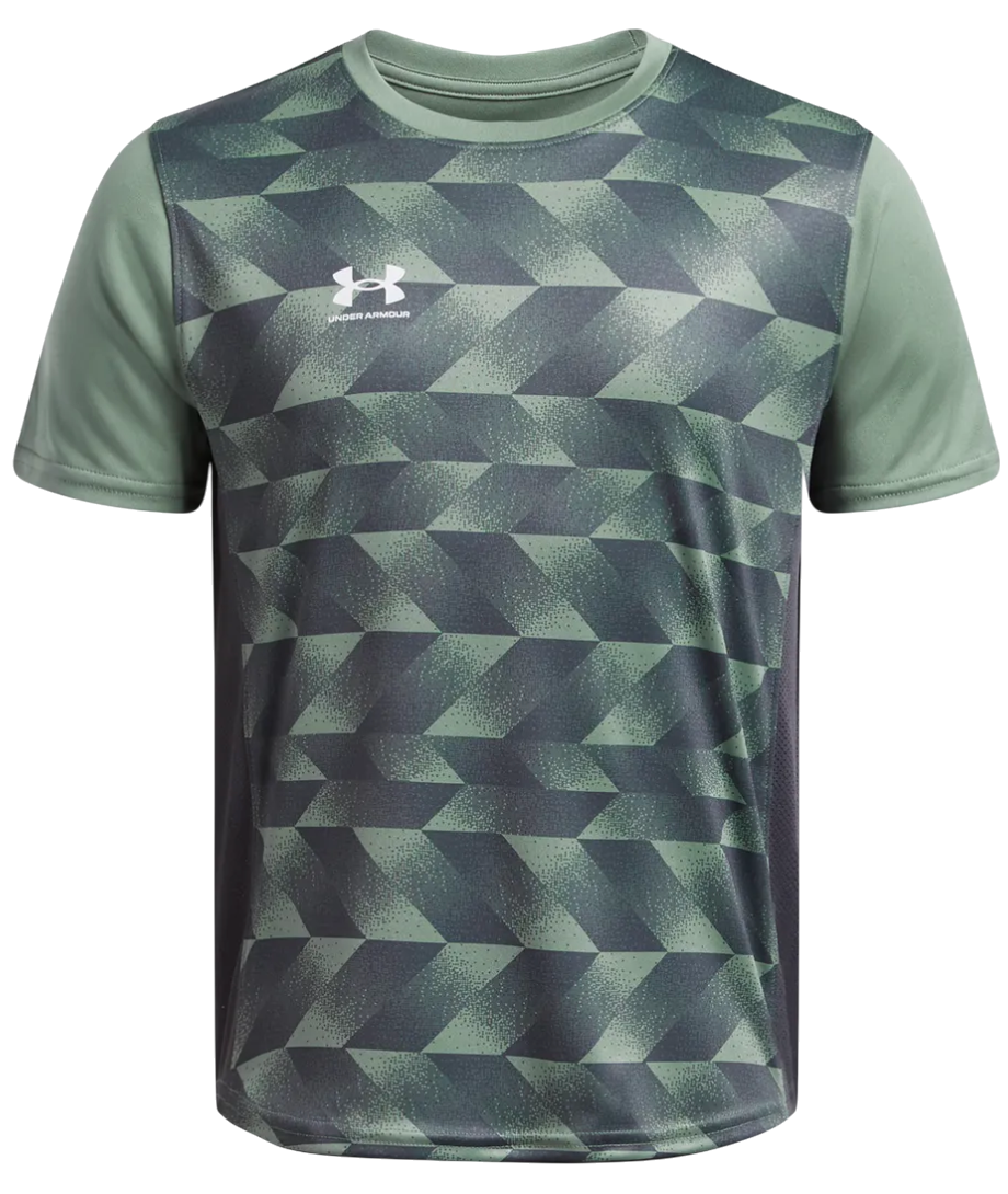 Тениска Under Armour Under Armour Printed Short Sleeve T-Shirt Зелено | 1387166-348, 0