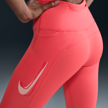Клинове Nike Nike Fast 7/8 Mid-Rise Leggings Розово | HV8555-814, 2