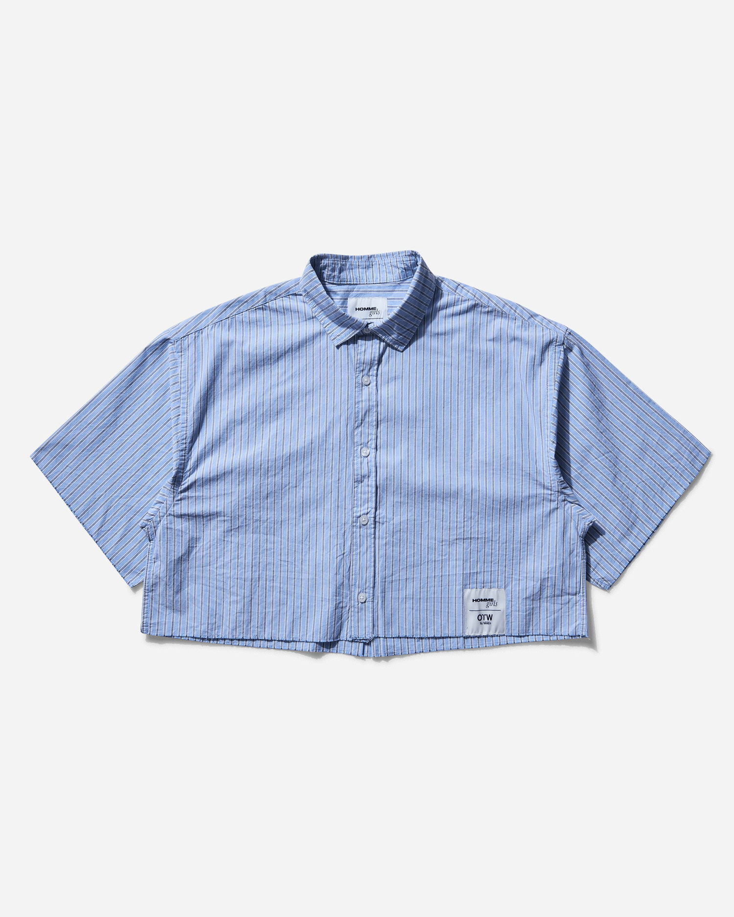 Риза Vans HommeGirls Cropped Striped Shirt Синьо | VN000NTBEM91, 0