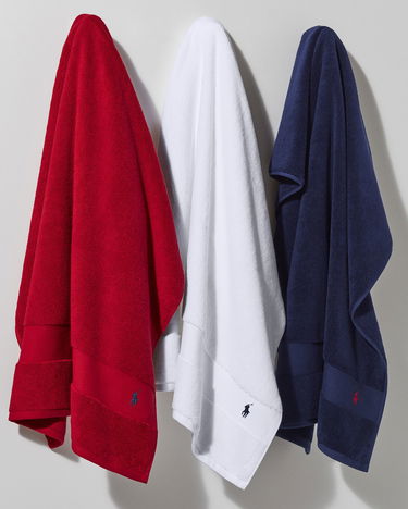 Домашен декор Polo by Ralph Lauren 50CMx100CM Bathing Towel Тъмно синьо | 1042008, 1