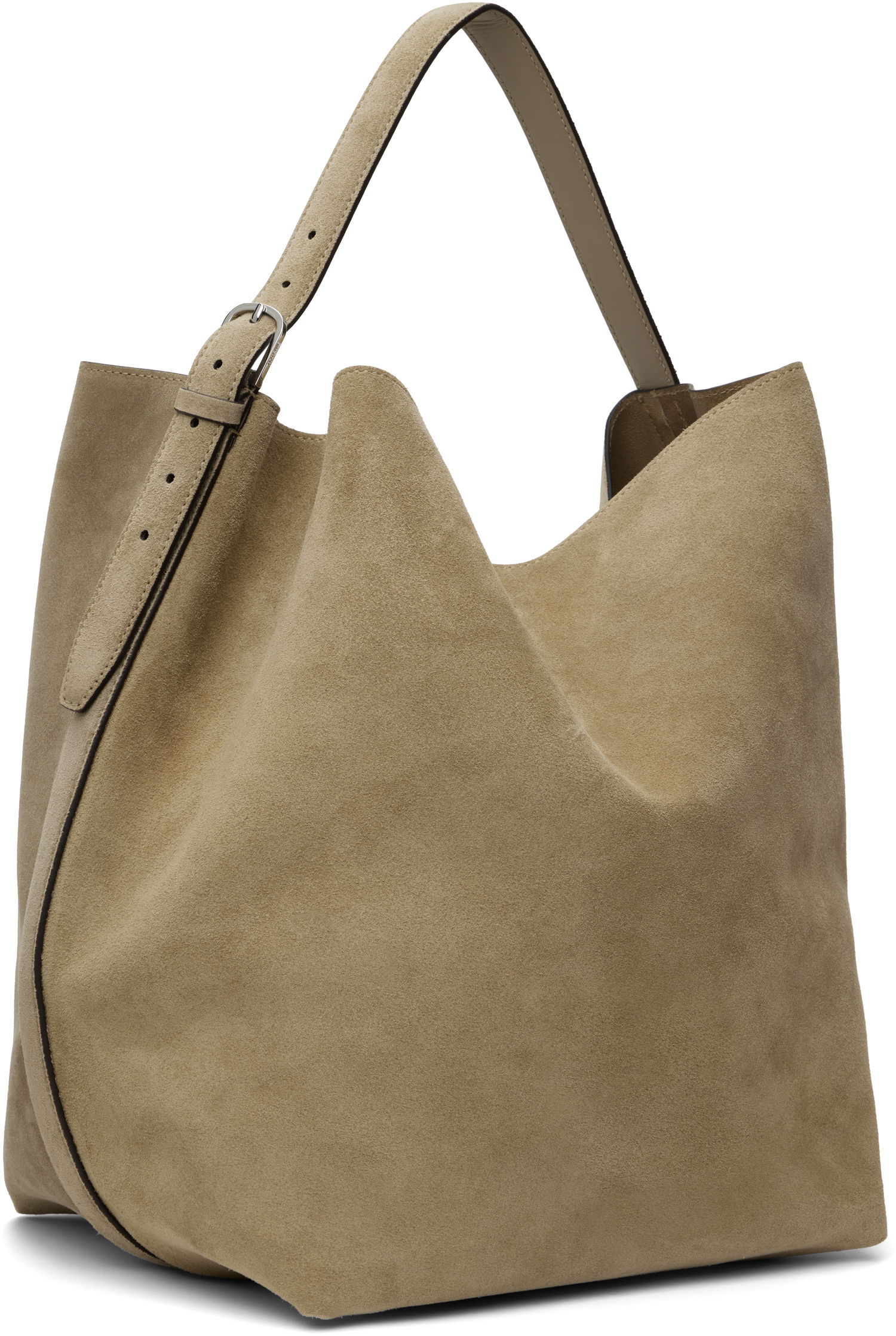Дамска чанта TOTEME TOTEME Belted Suede Tote Бежово | 234-WAL853-LE0004, 1