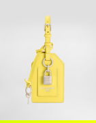 Dolce & Gabbana Calfskin Luggage Tag with Lock and Key