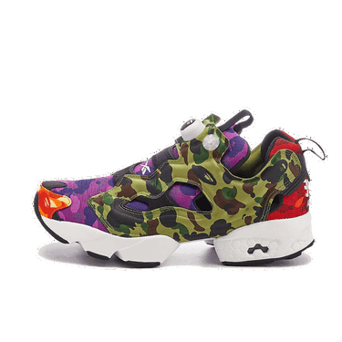 Кецове и обувки Reebok x BAPE Instapump Fury "Multicolor" Многоцветен | Q47370, 0