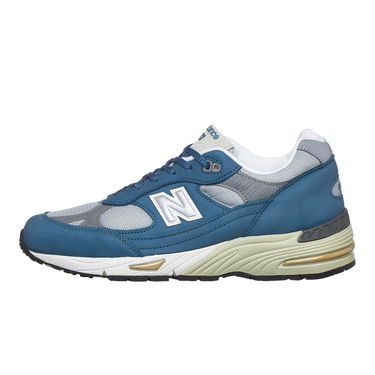 Кецове и обувки New Balance 991 Made In England "Grey Blue" Синьо | M991BSG, 0