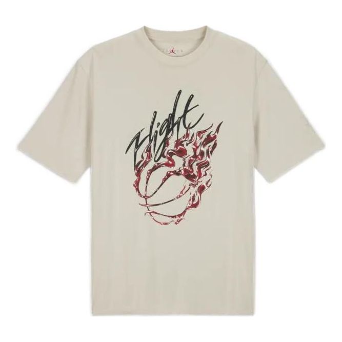 Тениска Jordan Travis Scott Flight T-Shirt Бежово | DO4102-104, 0