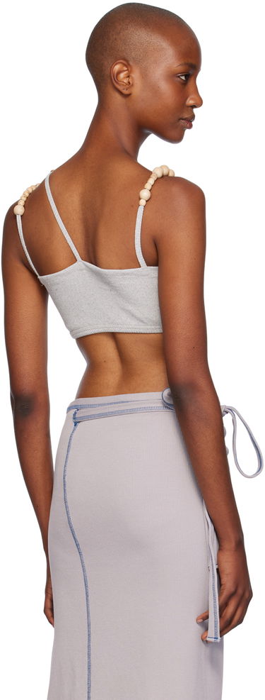 Пола Baserange Tav Asymmetric Bralette Сиво | BRTV-RC-WI24, 2