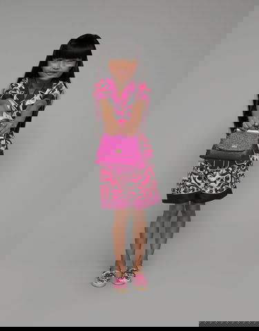 Дамска чанта Dolce & Gabbana Mini Sicily Fabric Handbag Розово | EB0003AA74580422, 1