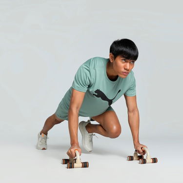 Тениска Puma Essentials Cat Tee Зелено | 525921-30, 6