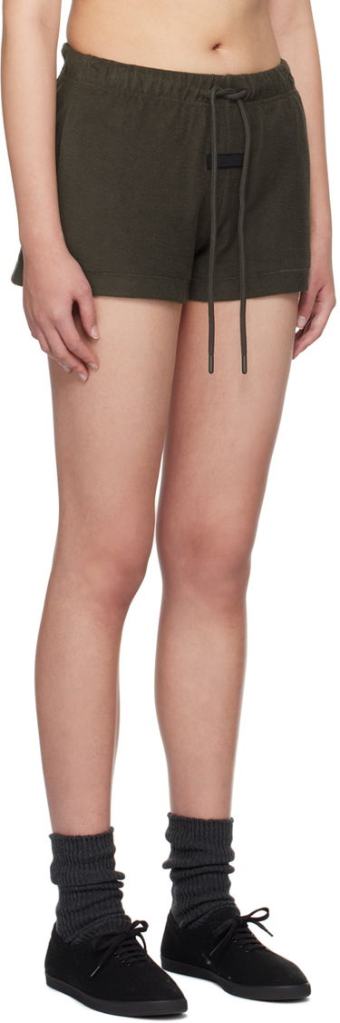 Къси панталони Fear of God Drawstring Shorts Зелено | 160SP245300FW, 1