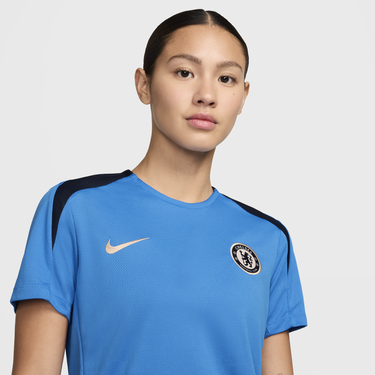 Тениска Nike Dri-FIT Chelsea FC Strike Синьо | FN9502-436, 4