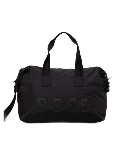 Чанта за пътуване BOSS Large Logo Zip-Up Bag Черно | 50490355