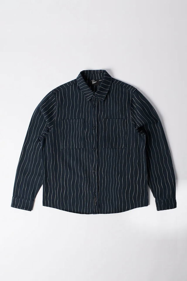Shirt Parra Meandering lines regular fit classic collar