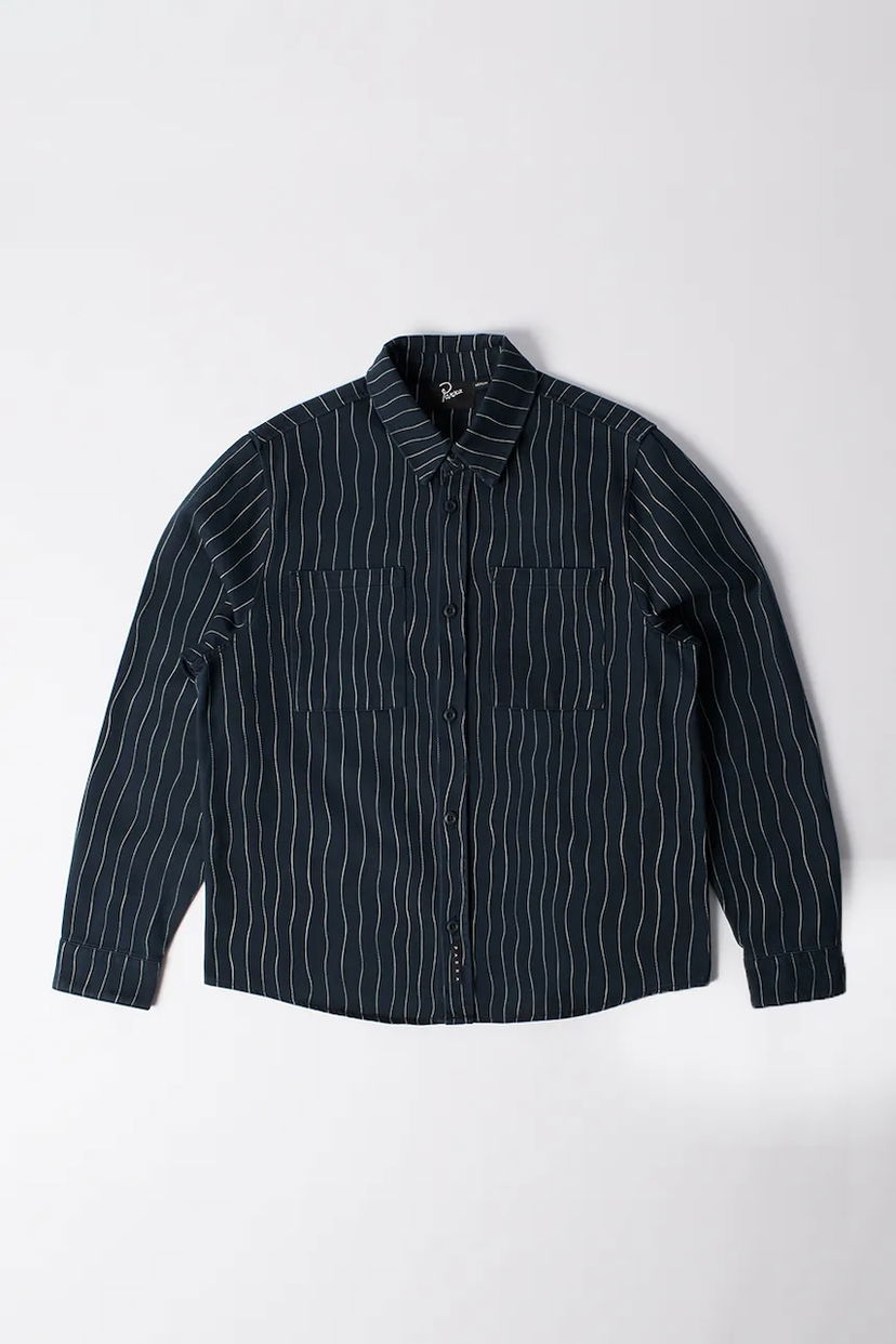 Риза By Parra Shirt Parra Meandering lines regular fit classic collar Тъмно синьо | 54236