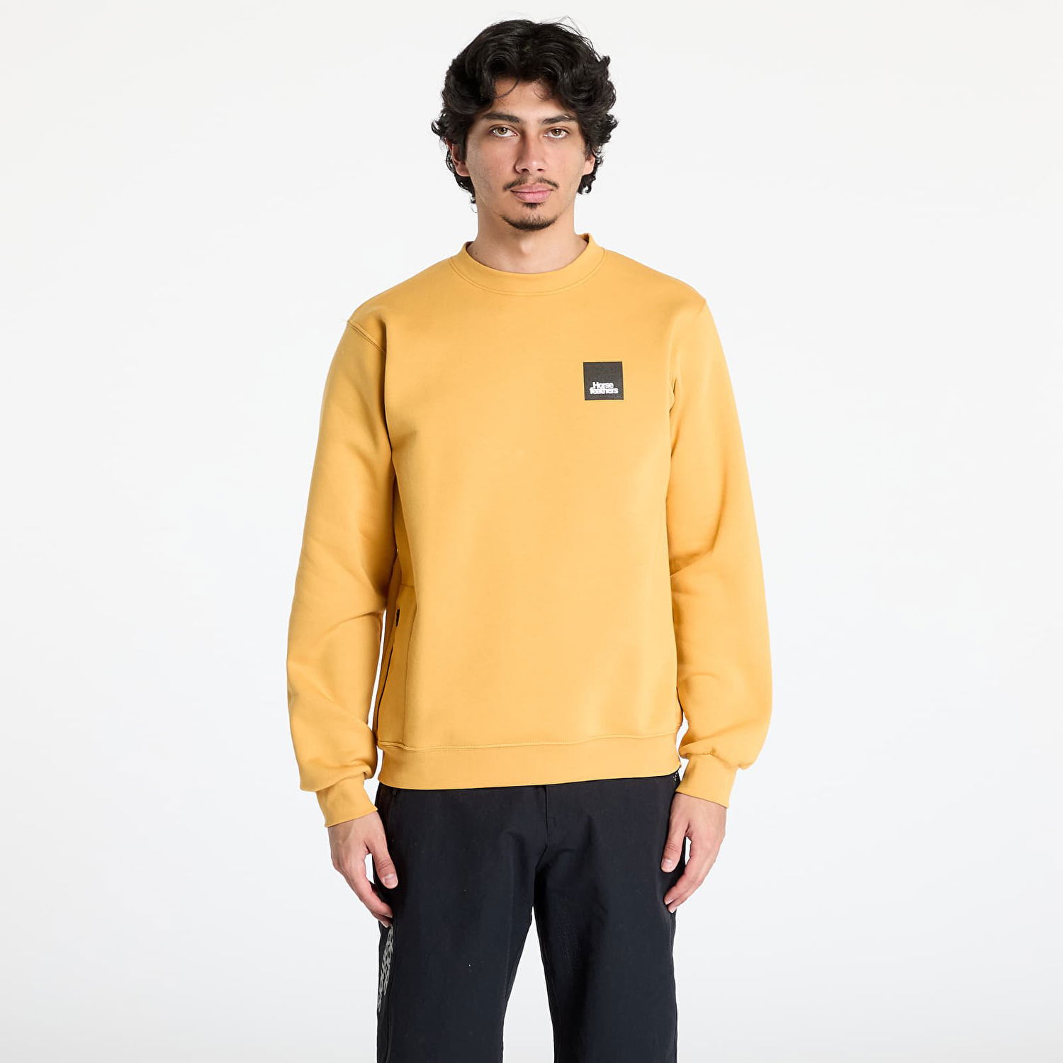 Пуловер Horsefeathers Horsefeathers Dunk Sweatshirt Жълто | SM1225S, 0