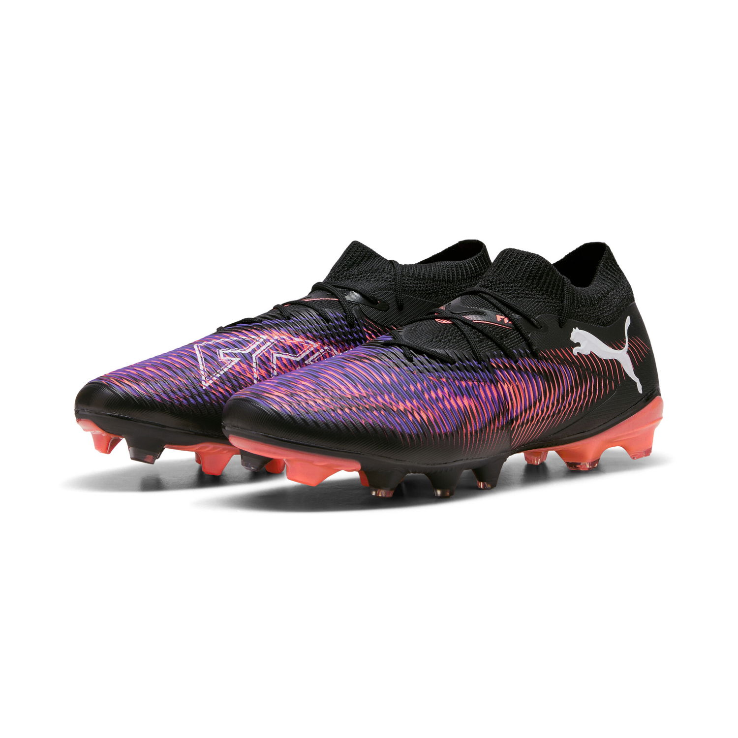 Кецове и обувки Puma FUTURE 8 MATCH FG/AG Soccer Cleats Черно | 108140_01, 1