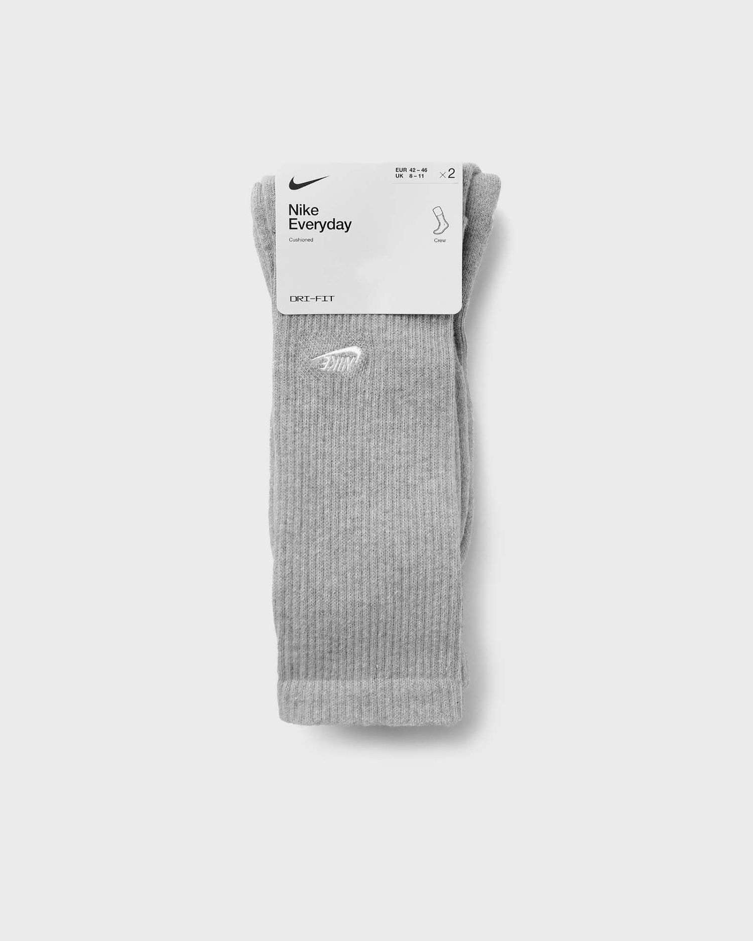 Чорапи Nike Everyday Cushioned Crew Socks (2 Pairs) men Сиво | FZ3073-063, 0