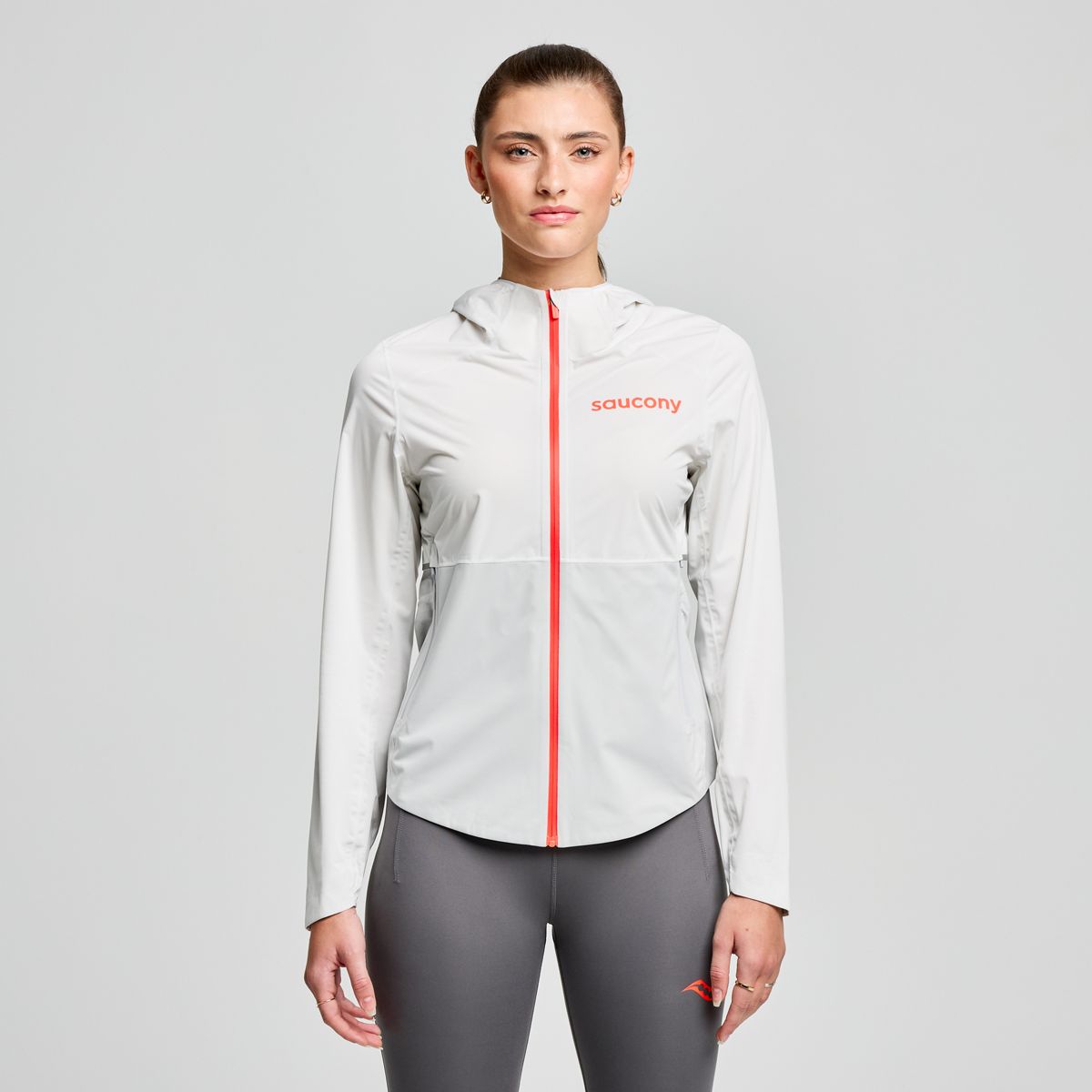 Ветровка Saucony Hurricane Waterproof Jacket Бяло | SAW800456-CD, 1