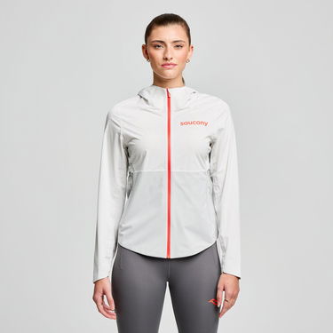Ветровка Saucony Hurricane Waterproof Jacket Бяло | SAW800456-CD, 1