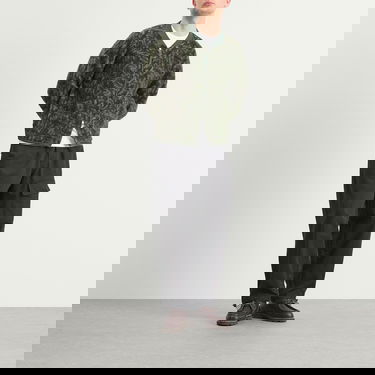 Яке бомбър Universal Works Snug Fuzzy Bomber Jacket Зелено | P33104ND, 8