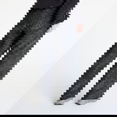 Панталони Nike Sportswear Collection Mid-Rise Jacquard Track Pants Черно | HF9588-010, 3