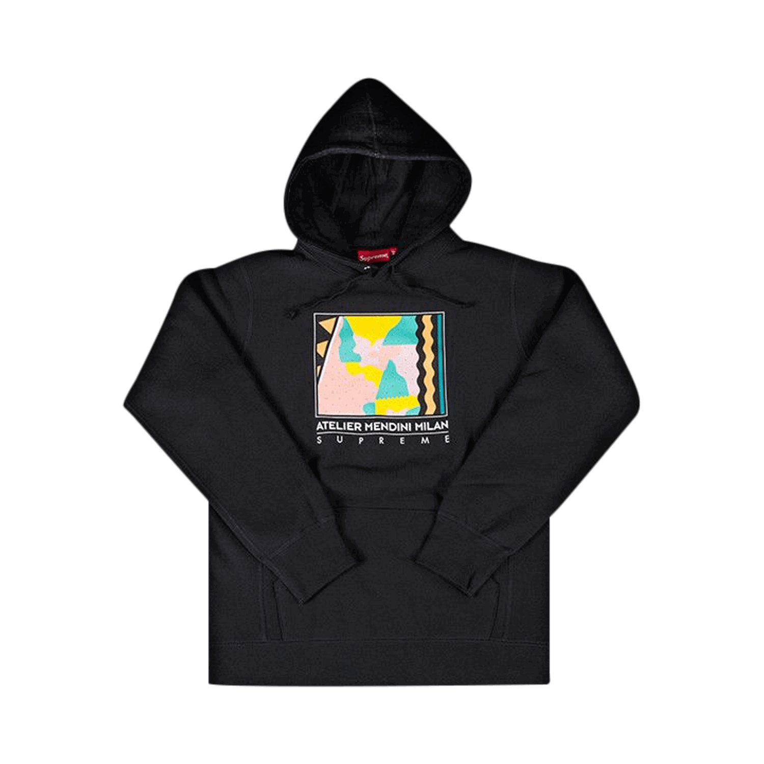 Суитчър Supreme Mendini x Hooded Sweatshirt Черно | SS16SW13 BLACK, 0