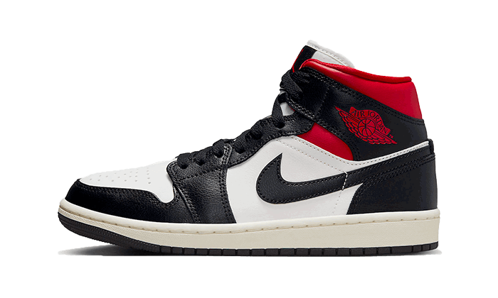 Кецове и обувки Jordan Air Jordan 1 Mid "Black Gym Red" W Черно | BQ6472-061, 0