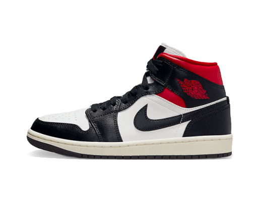 Кецове и обувки Jordan Air Jordan 1 Mid "Black Gym Red" W Черно | BQ6472-061