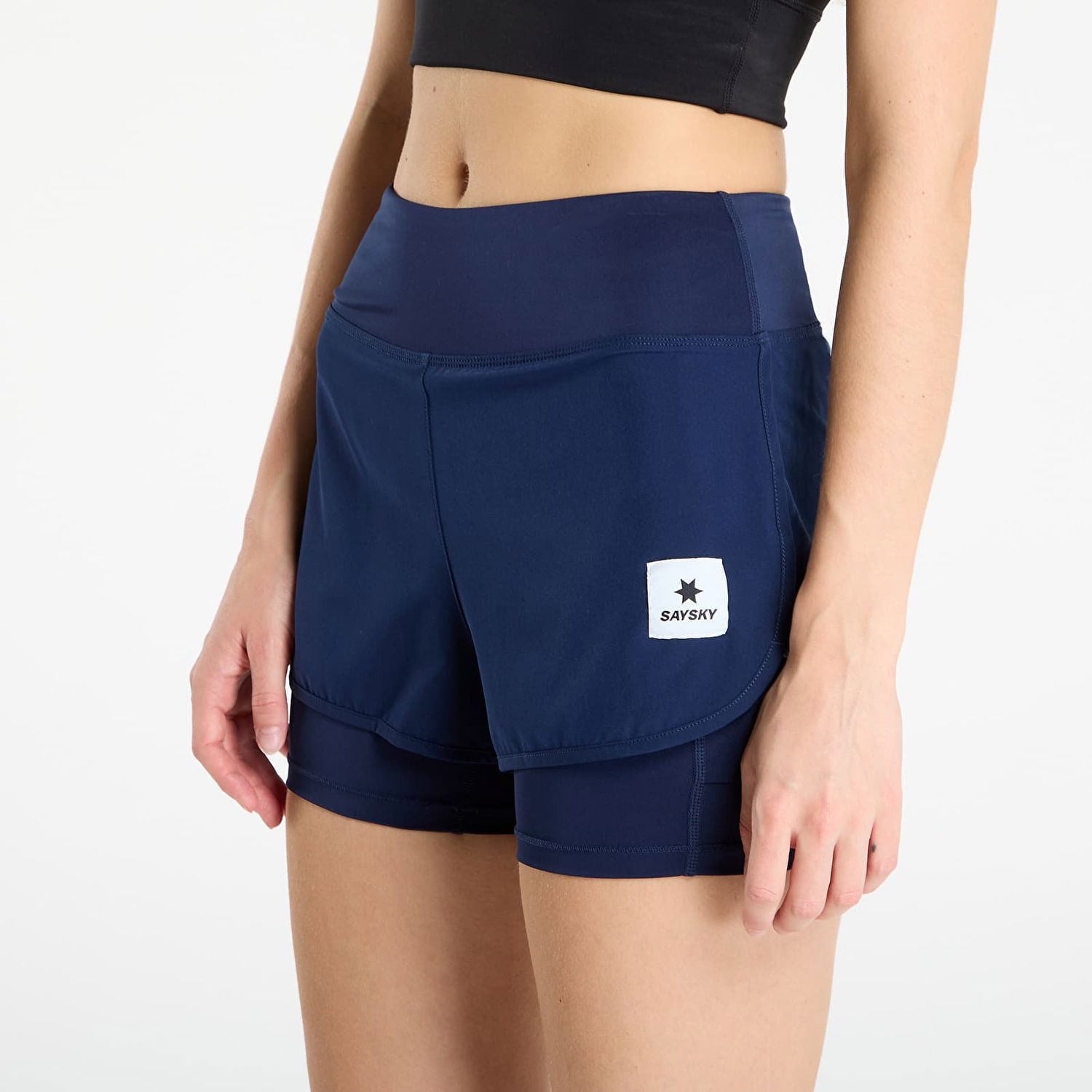 Къси панталони Saysky SAYSKY 2 in 1 Pace 3" Shorts Тъмно синьо | XWRSH23C201, 1