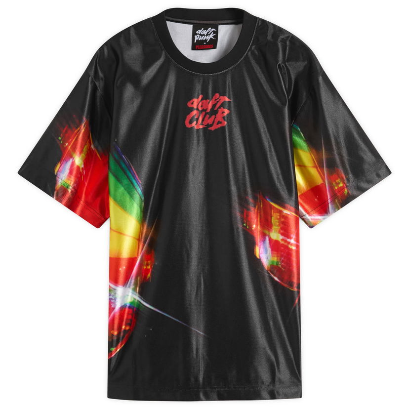 Тениска Pleasures Pleasures Daft Club Sport Shirt, Size Large Черно | P25DP002-BLK