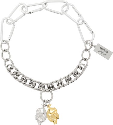 Колие Chopova Lowena Chopova Lowena Pair Of Pigs Chain Necklace Металик | 6590, 0