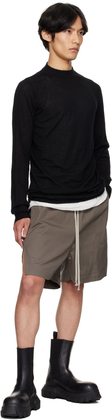 Пуловер Rick Owens Rick Owens Concordians Level Lupetto Sweater Черно | RU02E1625 WS, 3