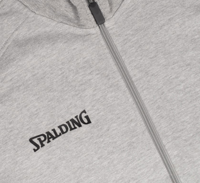 Яке Spalding Spalding Flow Zip Jacket Сиво | 40221517-greymelange, 1