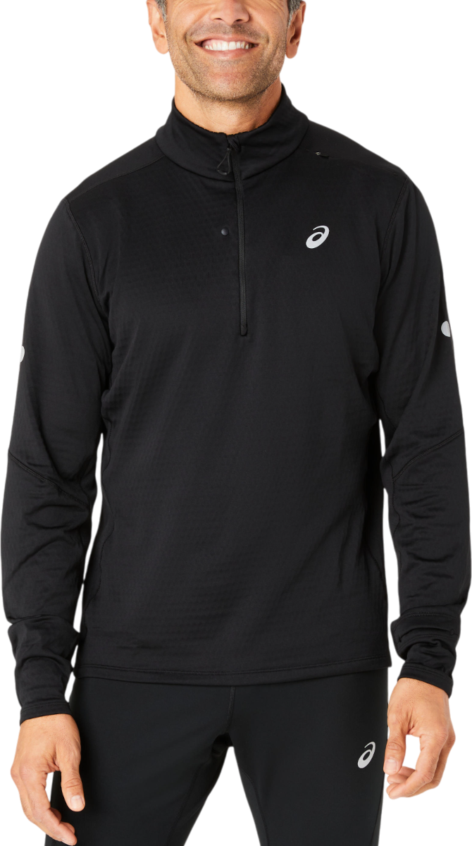 Пуловер Asics Road Winter 1/2 Zip Mid Layer Pullover Черно | 2011d108-001, 0