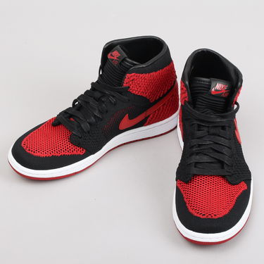 Кецове и обувки Jordan Air Jordan 1 Retro High OG Flyknit "Bred" Черно | 919704-001, 2