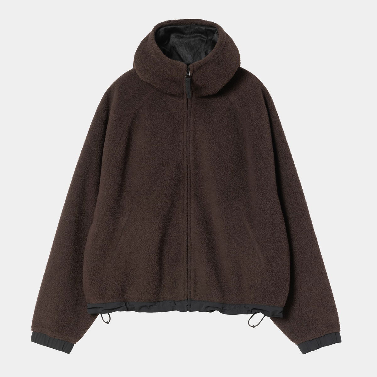 Яке Carhartt WIP Hooded Fleece Jacket Кафяво | I035461_8, 0