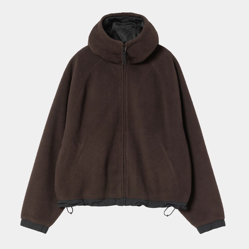 Яке Carhartt WIP Hooded Fleece Jacket Кафяво | I035461_8
