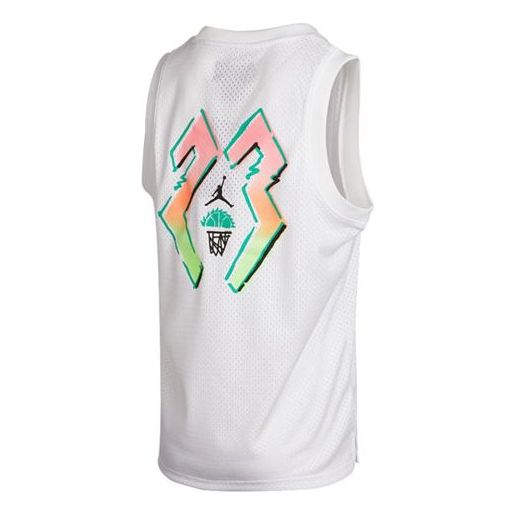 Потник Jordan Ventilated Basketball Vest Бяло | CZ4860-100, 0