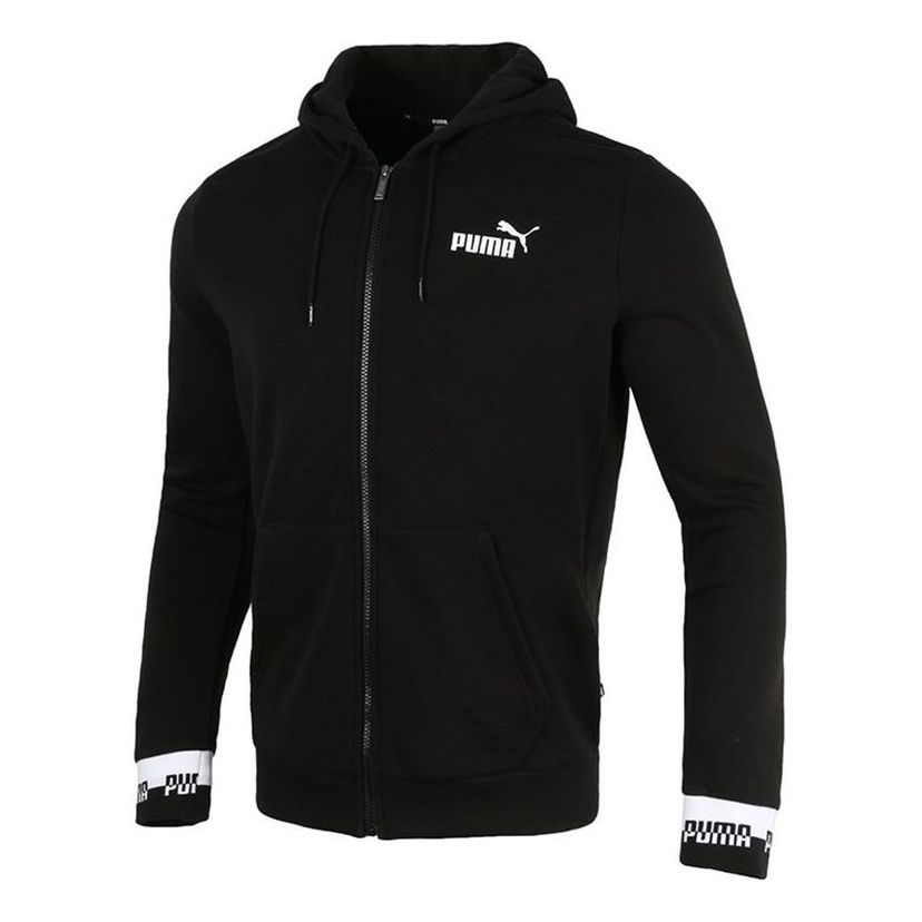 Суитчър Puma Amplified Full-Zip Hooded Jacket Черно | 588812-01