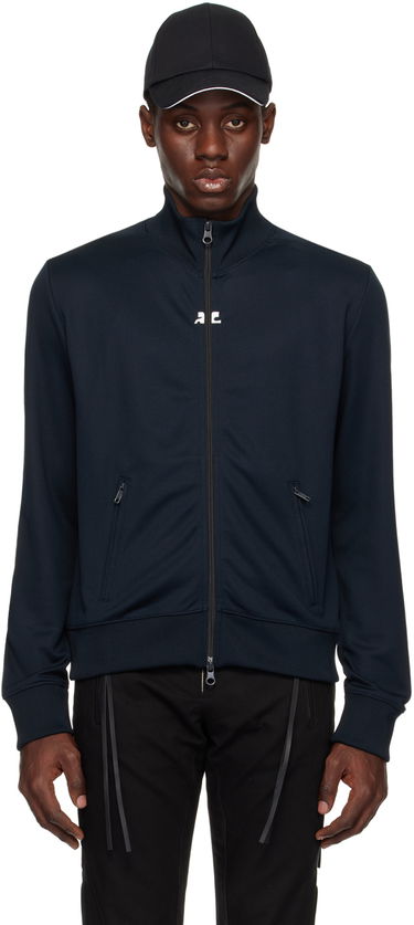 Ветровка Courrèges Zip Track Jacket Тъмно синьо | 124JVE011JS0091, 0