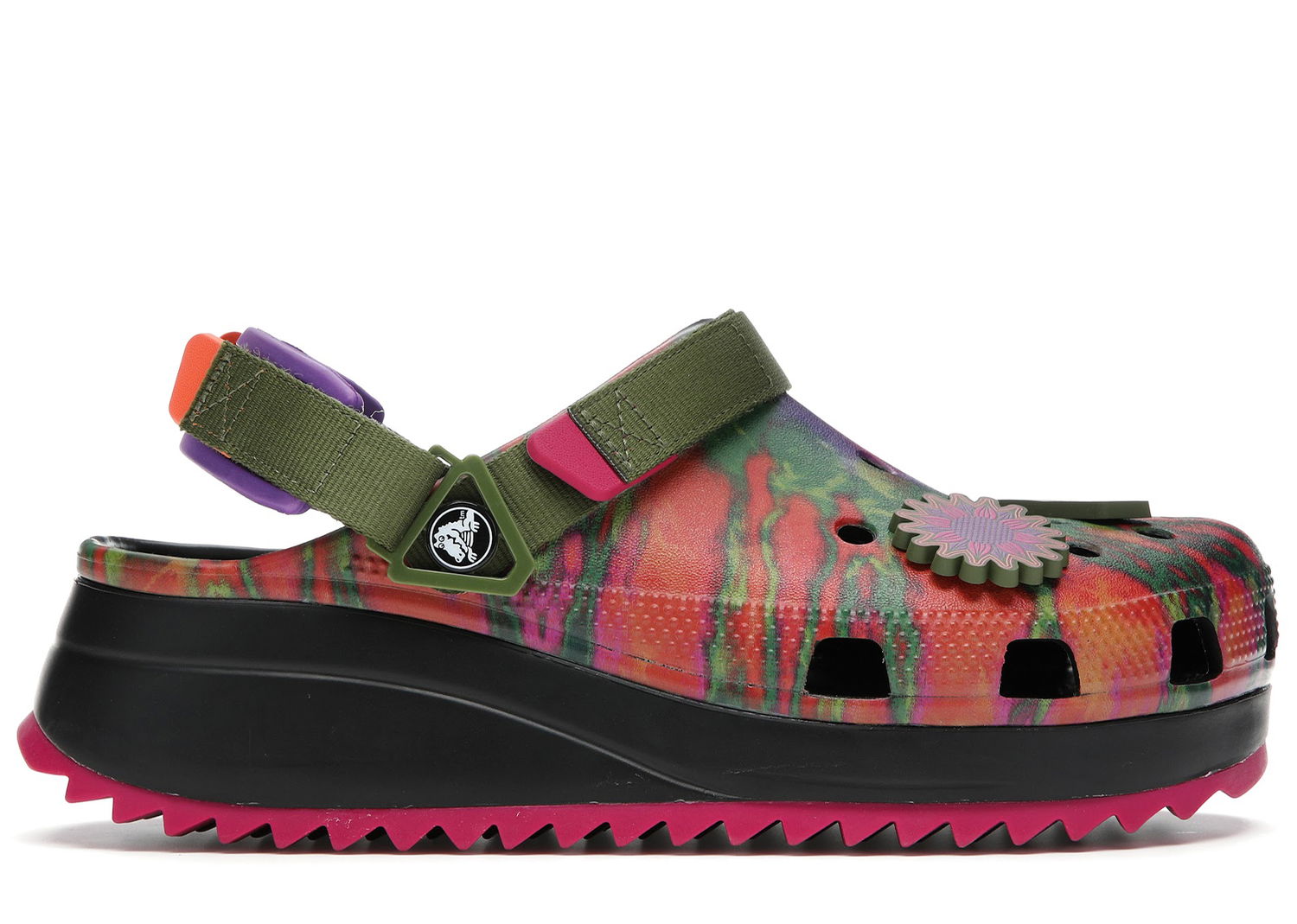 Кецове и обувки Crocs Classic Hiker Peace Out Червено | 207295-988, 0