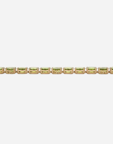 Гривна Dolce & Gabbana 18K Yellow Gold Anna Bracelet with Peridots Зелено | WBQA4GWPE01ZOO00, 3